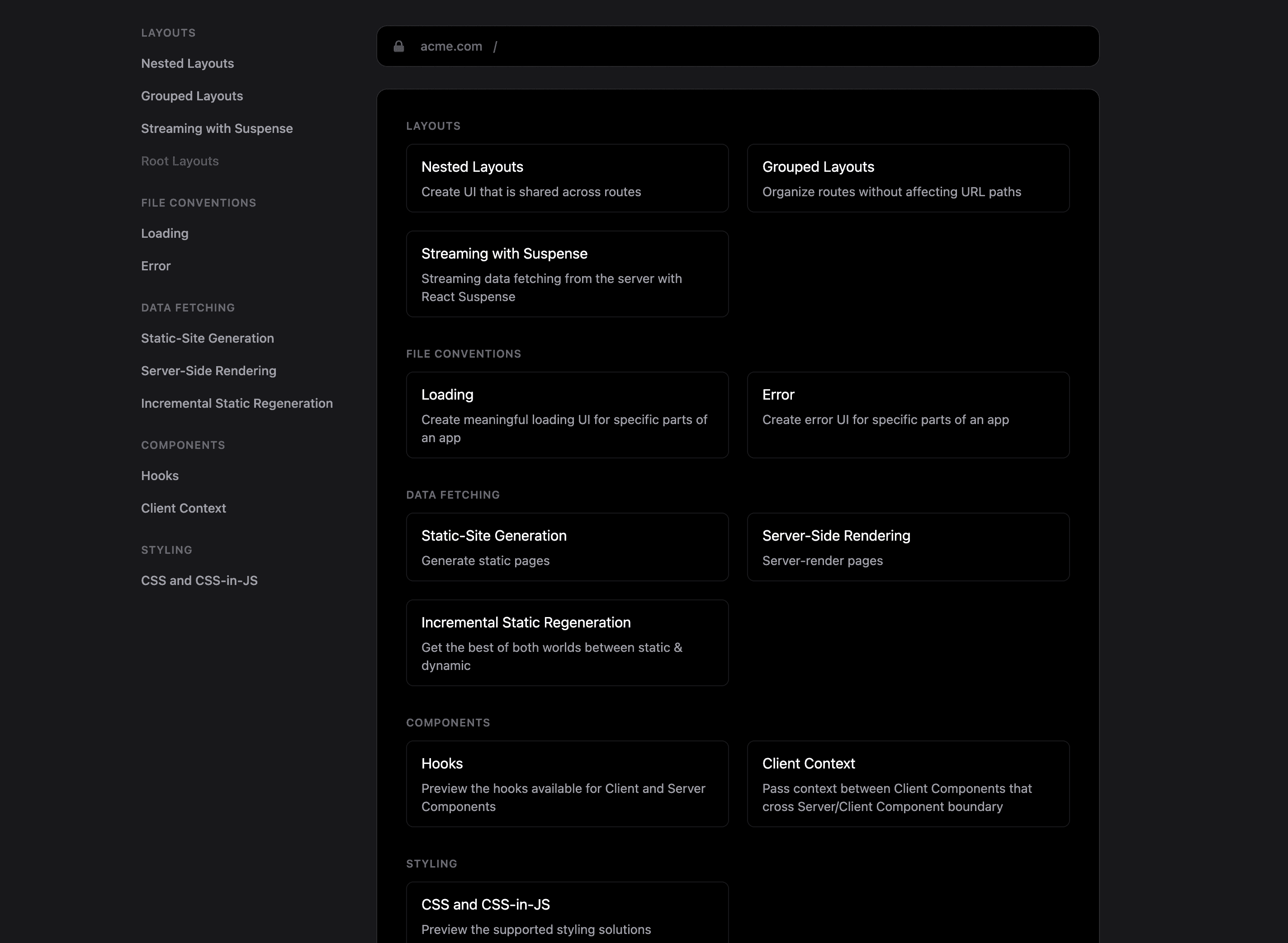 Next.js App Router Playground thumbnail